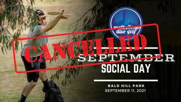 September Social Disc Golf Day, Bald Hill Park (Cancelled)