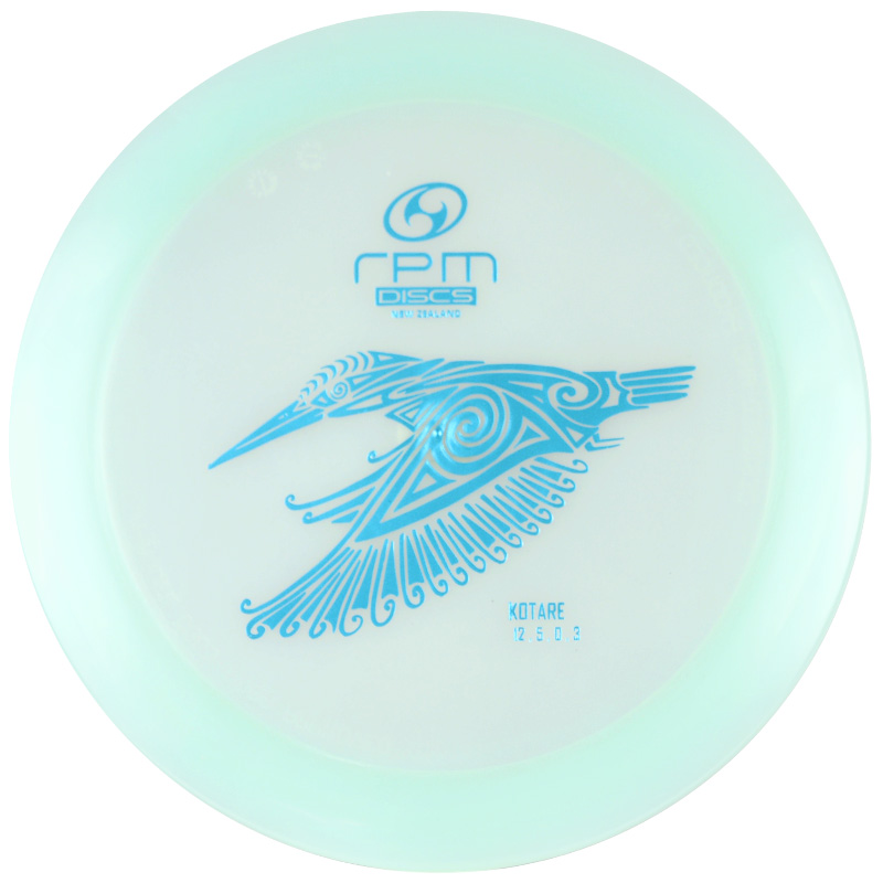 RPM Kotare pale blue with blue stamp