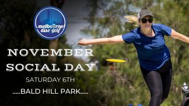 November Social Disc Golf Day, Bald Hill Park