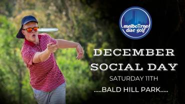 December Social Disc Golf Day, Bald Hill Park